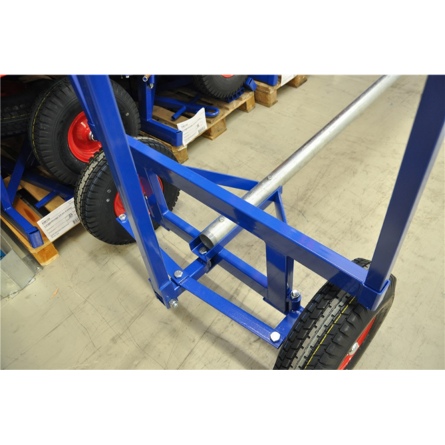 Langgutwagen 4000 × 1270 × 640 mm Gabelstapler-Anhänger für Langmaterial