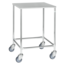 Kongamek Rollbrett 605 x 605 x 885 mm, elektrolytisch verzinkt, mit Edelstahlplanke, 150 kg