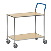 Servicetrolley 850 × 435 × 950 mm met 2 legborden 150 kg