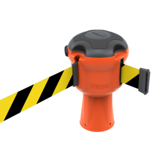 Support à sangle rétractable pour cône de signalisation 9 mètres - plusieurs couleurs