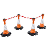 Verkeerskegel Ø 55cm H75cm windbestendig hoge reflectiviteit  kegel