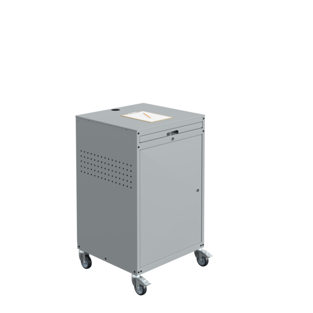 Armoires informatique Modulinfo en acier mobile station IT