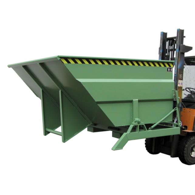 Volumecontainer Conteneur à benne basculante série BKC 2000L a 5000L pour chariot élévateur Volumecontainer Conteneur à benne basculante série BKC 2000L a 5000L pour chariot élévateur