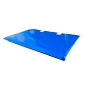 Stahl-Auffahrrampe für Seecontainer-Ladeplattform 210 x 123,5 x 16 cm, 5.000 kg Traglast