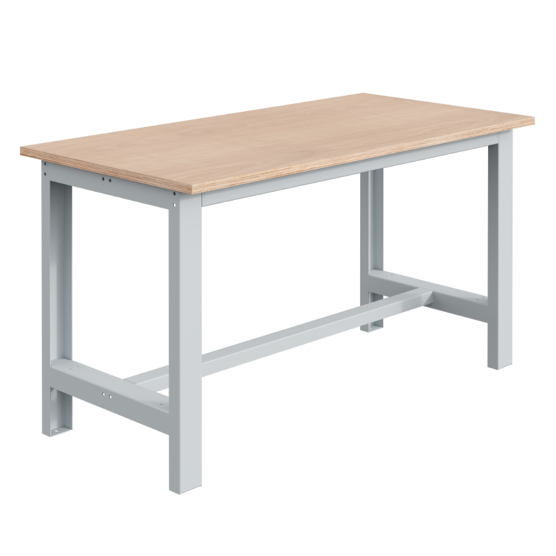 SalesBridges Table de travail Ergonomique modèle SI gris anthracite 1500 kg  heavy duty