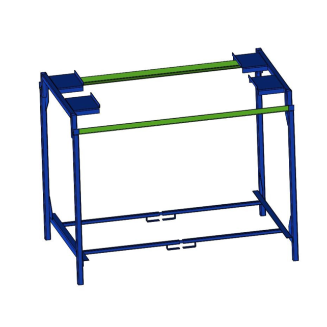 Palletstapelrek für Pallet demonteerbaar opzetframe Euro Pallet
