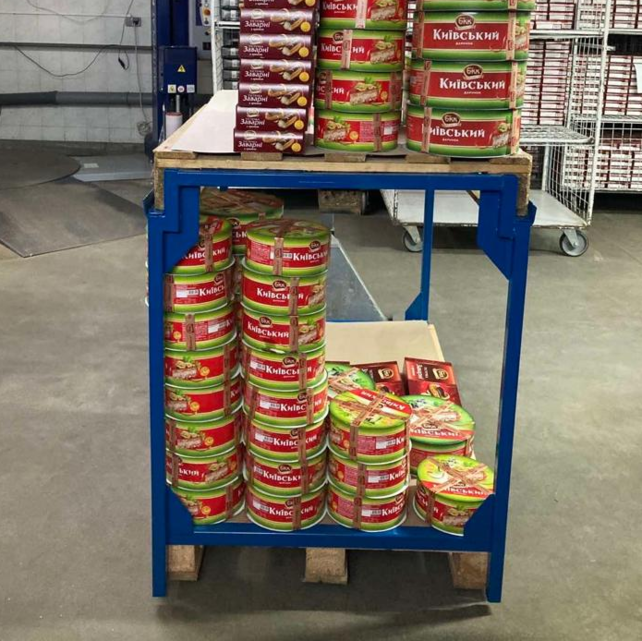 Palletstapelrek für Pallet demonteerbaar opzetframe Euro Pallet