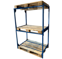 Palletstapelrek für Pallet demonteerbaar opzetframe Euro Pallet