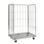 Kongamek Maxi Stahl-Rollcontainer mit 3 verzinkten Seiten 1200 × 800 × 1800 mm