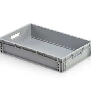 Eurobox  60x40x12 cm closed handle crate Container Open Handle