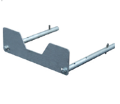 Rayonnages a fûts avec bac de retention 4x 200 Litre horizontale