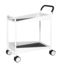 Kongamek Servicewagen mit Soft-Grip, 2 Ablageflächen, 866 × 455 × 980 mm