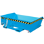 Bauer Mini Swarf Tipper Container Extreme Low Tilting Container SMGU model with drain tap and sieve insert