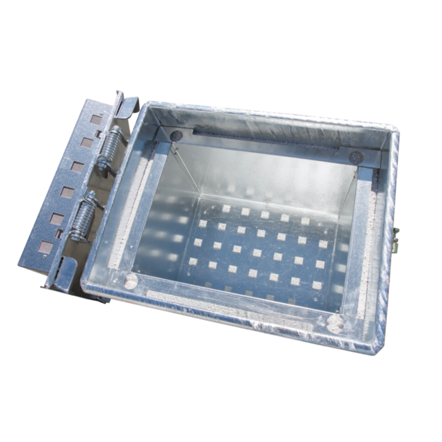 Lithium-Ion veilig container voor nieuwe, gebruikte of beschadigde Li-Ion accu