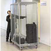 Anti Theft Roll Container Security Container  L1200xW800xH1870 mm