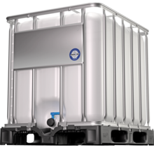 IBC container 1000 l plastic pallet new