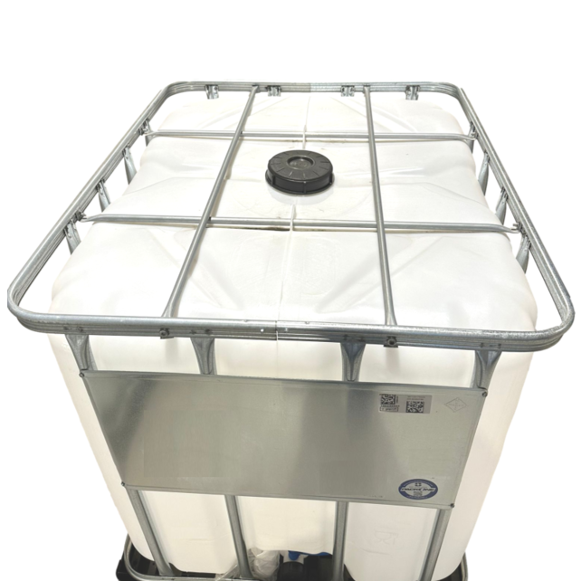 IBC liquid container 1000 liters with plastic pallet - New