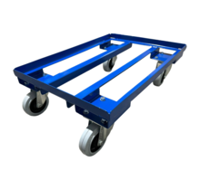 Transportroller für Euronorm-Stahlbehälter 60 x 40 cm – 450 kg