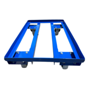 Plateau roulant en acier 60x40 cm Dolly pour bac de rangement  - Capacité 450Kg