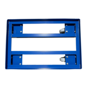 Plateau roulant en acier 60x40 cm Dolly pour bac de rangement  - Capacité 450Kg