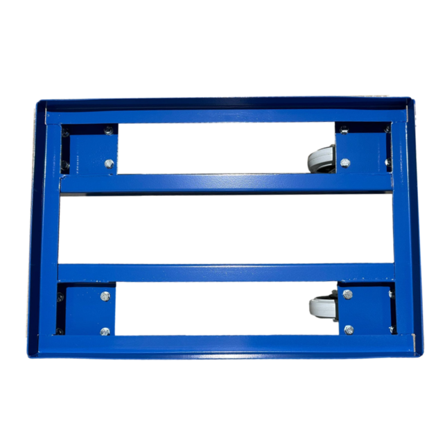 Dolly from metal for plastic totes 60x40 cm