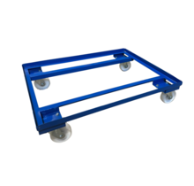Transportroller für Euronorm-Stahlbehälter 80 x 60 cm – 450 kg