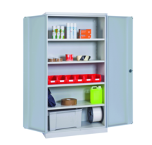 Hinged door cabinets storage cupboards for workshop Height 1950mm