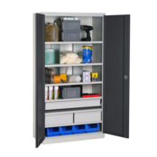 Hinged door cabinets storage cupboards for workshop Height 1950mm