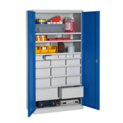 Hinged door cabinets storage cupboards for workshop Height 1950mm
