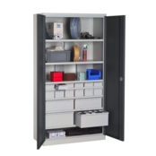Hinged door cabinets storage cupboards for workshop Height 1950mm
