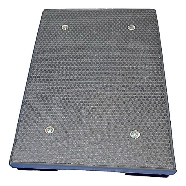 Plateau roulant en acier 60x40 cm Dolly pour bac de rangement  - Capacité 450Kg