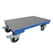 Plateau roulant en acier 60x40 cm Dolly pour bac de rangement  - Capacité 450Kg