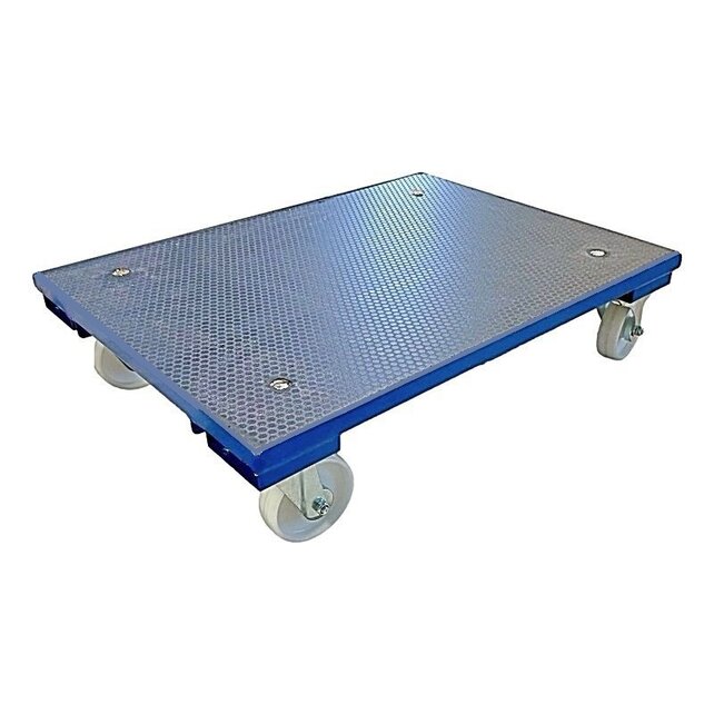 Dolly Staal voor plastic kratten 80x60 cm - Laad capaciteit 450kg