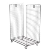 Large Anti Theft Roll Container Security Container Zinc 1200x805x1800 mm