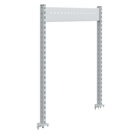Uprights for worktable