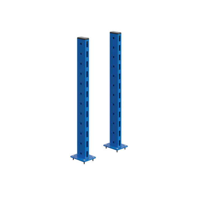 Uprights for worktable