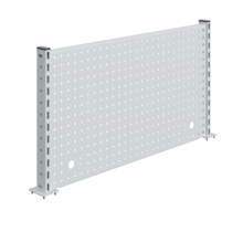 Perforated upper backboard H585mm, with two uprights