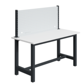 Perforated upper backboard H585mm, with two uprights