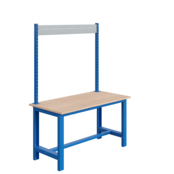 Uprights for worktable