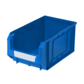 Grab containers support rail