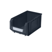 Grab containers support rail