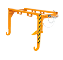 Tilting Traverse BST for stacking tippers with forklift
