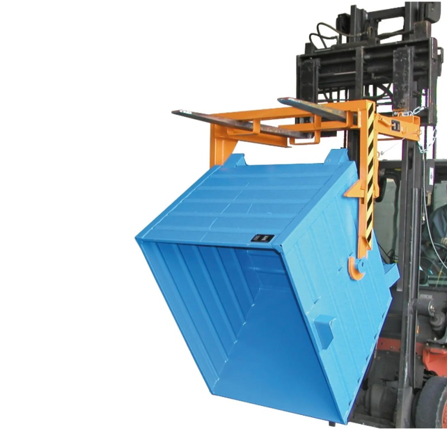 Tilting Traverse BST for stacking tippers with forklift Tilting Traverse BST for stacking tippers with forklift