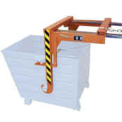 Traverse basculante BST pour bennes en acier pour chariot élévateur