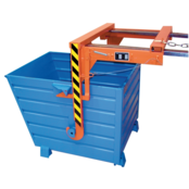 Stacking tipper Tipper container BSK for use with traverse