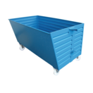 Stacking tipper Tipper container BSK for use with traverse