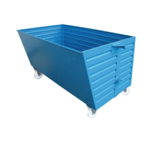 Stacking tipper Tipper container BSK for use with traverse