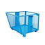 Salesbridges Wire mesh Container BSK-G for light materials 900 Liter for forklift