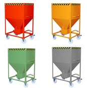 Bac Silo en acier  375 Litre ou 600 Liter mobile Type SR