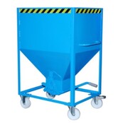 Silocontainer op wielen 375 Liter of 600 Liter  Type SR